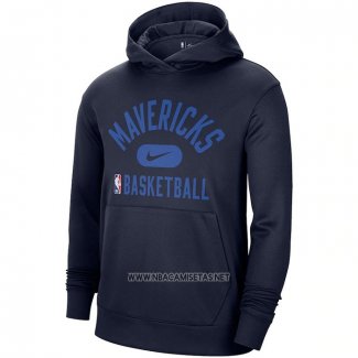 Sudaderas con Capucha Dallas Mavericks Heritage Essential Azul