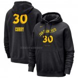 Sudaderas con Capucha Golden State Warriors Stephen Curry Ciudad 2023-24 Negro