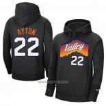 Sudaderas con Capucha Phoenix Suns Deandre Ayton Negro