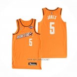 Camiseta 2022 Rising Star Herbert Jones NO 5 Worthy Naranja