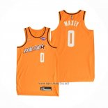 Camiseta 2022 Rising Star Tyrese Maxey NO 0 Worthy Naranja