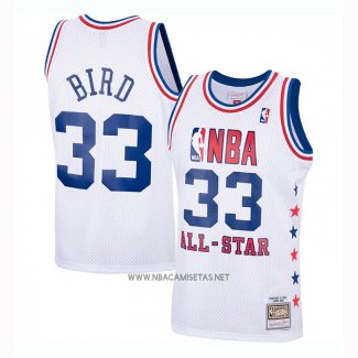 Camiseta All Star 1985 Larry Bird NO 33 Blanco