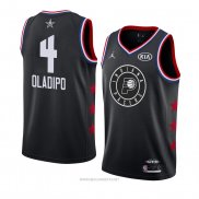 Camiseta All Star 2019 Indiana Pacers Victor Oladipo NO 4 Negro