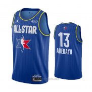 Camiseta All Star 2020 Miami Heat Bam Adebayo NO 13 Azul