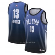 Camiseta All Star 2023 Los Angeles Clippers Paul George NO 13 Azul