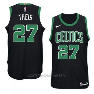 Camiseta Boston Celtics Daniel Theis NO 27 Statement 2018 Negro