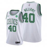 Camiseta Boston Celtics Grant Williams NO 40 Association 2019-20 Blanco
