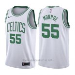 Camiseta Boston Celtics Greg Monroe NO 55 Association 2017-18 Blanco