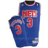 Camiseta Brooklyn Nets Drazen Petrovic NO 5 Retro Azul