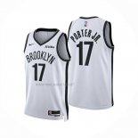 Camiseta Brooklyn Nets Michael Porter Jr. NO 17 Association 2025-26 Blanco