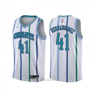 Camiseta Charlotte Hornets Willy Hernangomez NO 41 Classic Blanco