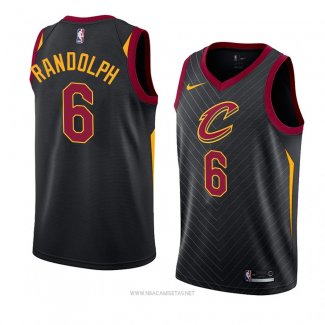 Camiseta Cleveland Cavaliers Levi Randolph NO 6 Statement 2018 Negro