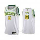 Camiseta Houston Rockets Jae'Sean Tate NO 8 Classic 2022-23 Blanco