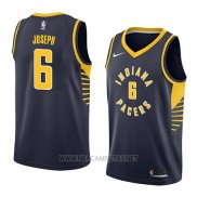 Camiseta Indiana Pacers Cory Joseph NO 6 Icon 2018 Azul