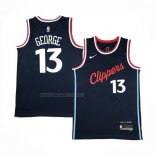Camiseta Los Angeles Clippers Paul George NO 13 Icon 2024-25 Azul