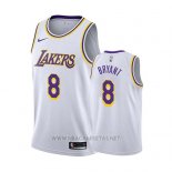 Camiseta Los Angeles Lakers Kobe Bryant Association 2018 Blanco