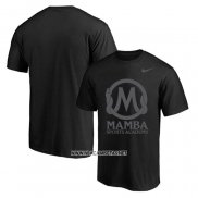 Camiseta Manga Corta Los Angeles Lakers Mamba Sports Academy Negro2