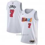 Camiseta Miami Heat Kyle Lowry NO 7 Ciudad 2022-23 Blanco