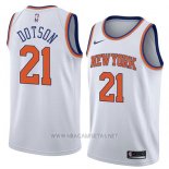 Camiseta New York Knicks Damyean Dotson NO 21 Association 2018 Blanco