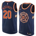 Camiseta New York Knicks Doug Mcdermott NO 20 Ciudad 2018 Azul