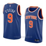 Camiseta New York Knicks Kyle O'quinn NO 9 Icon 2018 Azul