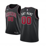 Camiseta Nino Chicago Bulls Personalizada 17-18 Negro