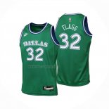 Camiseta Nino Dallas Mavericks Cooper Flagg NO 32 Classic 2025-26 Verde