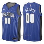 Camiseta Orlando Magic Aaron Gordon NO 00 Icon 2017-18 Azul