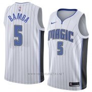 Camiseta Orlando Magic Mohamed Bamba NO 5 Association 2018 Blanco