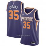 Camiseta Phoenix Suns Kevin Durant NO 35 Icon Violeta