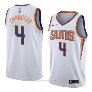 Camiseta Phoenix Suns Tyson Chandler NO 4 Association 2018 Blanco