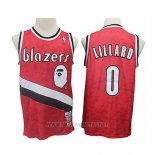 Camiseta Portland Trail Blazers Damian Lillard NO 0 Mitchell & Ness 2018-19 Rojo