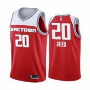 Camiseta Sacramento Kings Harry Giles NO 20 Ciudad Edition Rojo