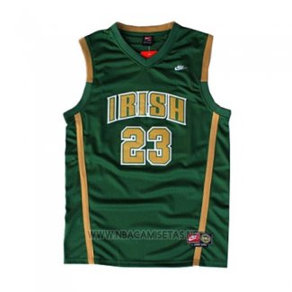 Camiseta St. Vincent-St. Mary LeBron James NO 23 Verde