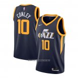 Camiseta Utah Jazz Mike Conley NO 10 Icon 2020-21 Azul