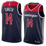 Camiseta Washington Wizards Jason Smith NO 14 Statement 2018 Negro