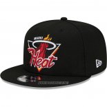 Gorra Miami Heat Tip Off 9FIFTY Snapback Negro