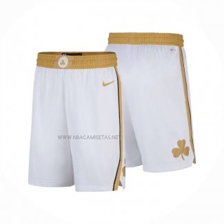Pantalone Boston Celtics Ciudad 2025-26 Blanco