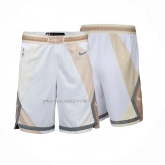 Pantalone Chicago Bulls Ciudad 2024-25 Blanco