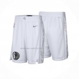 Pantalone Dallas Mavericks Ciudad 2024-25 Blanco