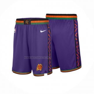 Pantalone Phoenix Suns Ciudad 2024-25 Violeta