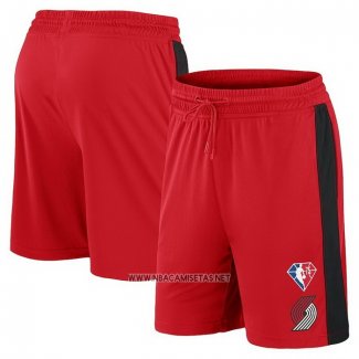 Pantalone Portland Trail Blazers 75th Anniversary Rojo