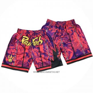 Pantalone Toronto Raptors Special Year Of The Tiger Rojo