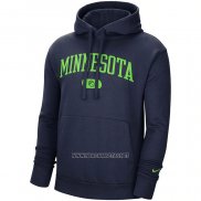 Sudaderas con Capucha Minnesota Timberwolves Heritage Essential Azul