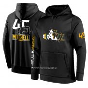 Sudaderas con Capucha Utah Jazz Donovan Mitchell Negro