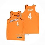 Camiseta 2022 Rising Star Jalen Suggs NO 4 Worthy Naranja
