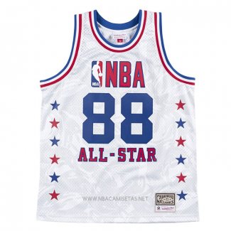 Camiseta All Star 1988 AAPE x Mitchell & Ness NO 88 Blanco