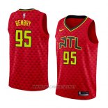Camiseta Atlanta Hawks DeAndre' Bembry NO 95 Statement 2018 Rojo