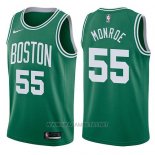 Camiseta Boston Celtics Greg Monroe NO 55 Icon 2017-18 Verde