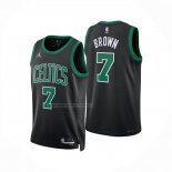 Camiseta Boston Celtics Jaylen Brown NO 7 Statement 2025-26 Negro